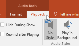 تب Playback